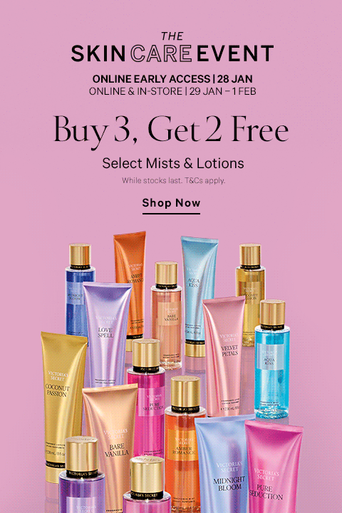 Buy 3 Free 2 or Buy 2 Free 1 Mist & Lotion
