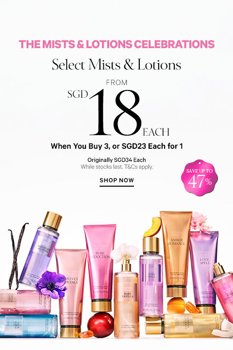 Select Mist & Body for SGD18