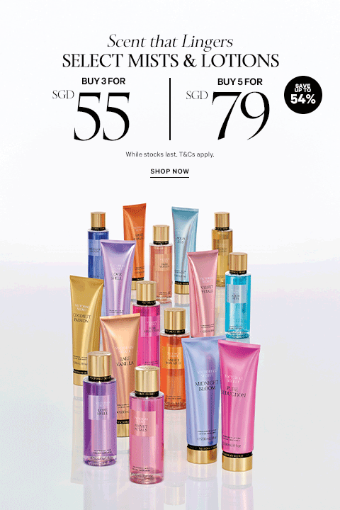 Mist & Body buy 5 for SGD79