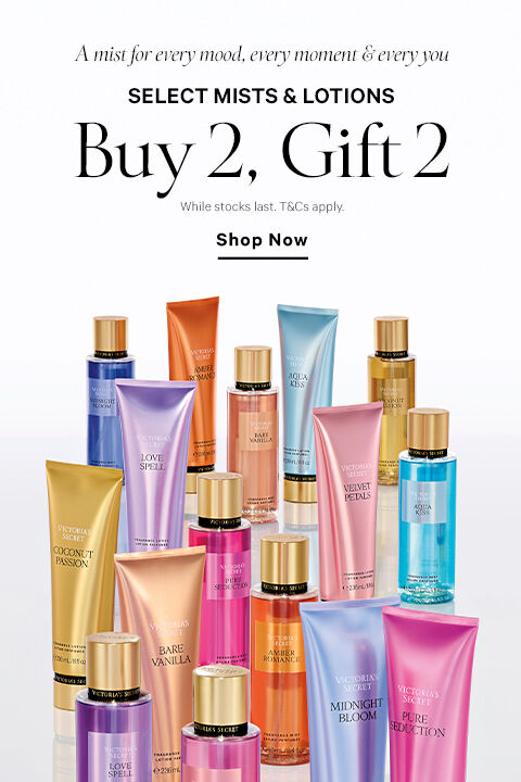 Mist & Lotion: Buy 2 Free 2 Mist & Lotion: Buy 2 Free 2