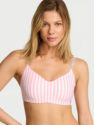 The CoolBra&trade; Lightly Lined Wireless Plunge Bralette