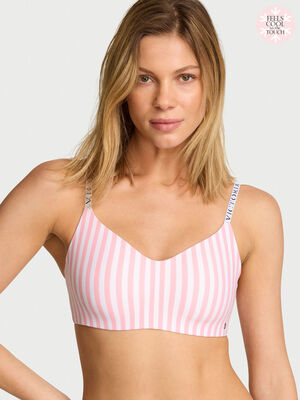 The CoolBra&trade; Lightly Lined Wireless Plunge Bralette