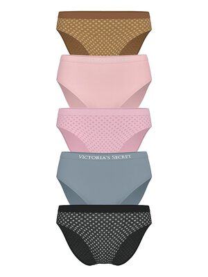 5-Pack Seamless High-Leg Brief Panties