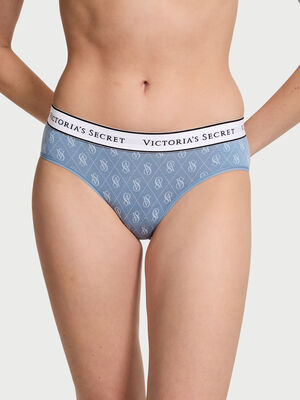 Logo Cotton Hiphugger Panty