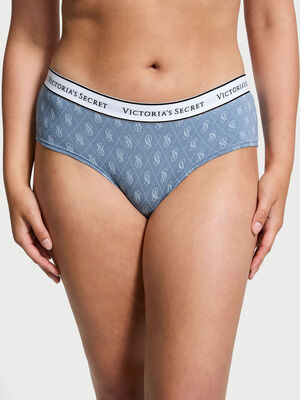 Logo Cotton Cheeky Panty