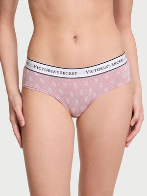 Logo Cotton Cheeky Panty