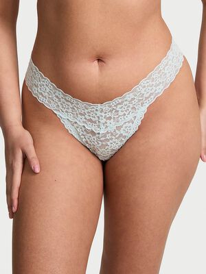 Blossom Lace Strappy-Back Thong Panty