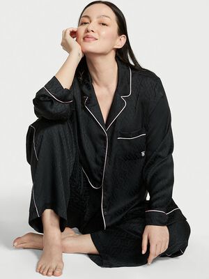 Satin Long Pajama Set