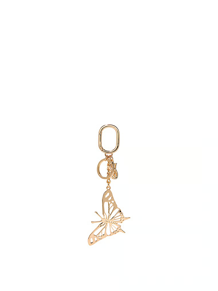 Butterfly Bag Charm Keychain image number null