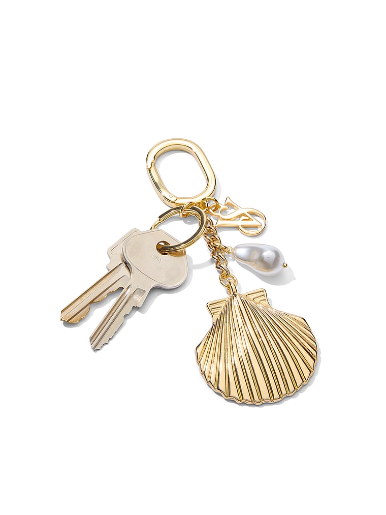 Shell Bag Charm Keychain image number null