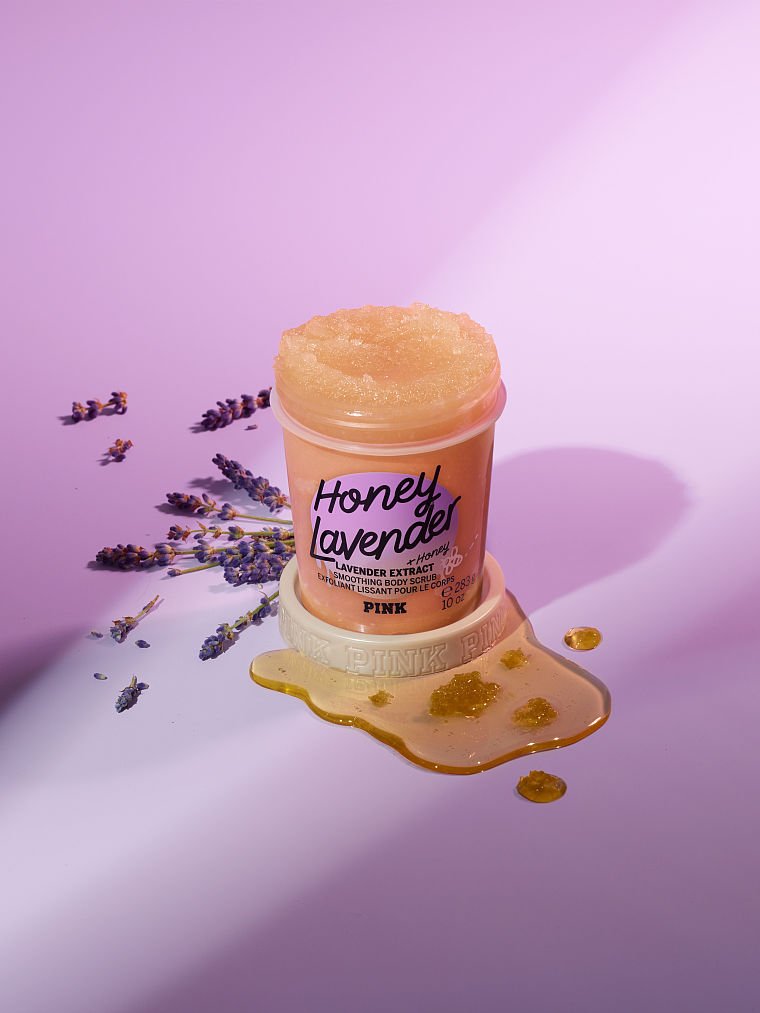 Honey Lavender Smoothing Body Scrub with Pure Honey and Lavender Extract image number null