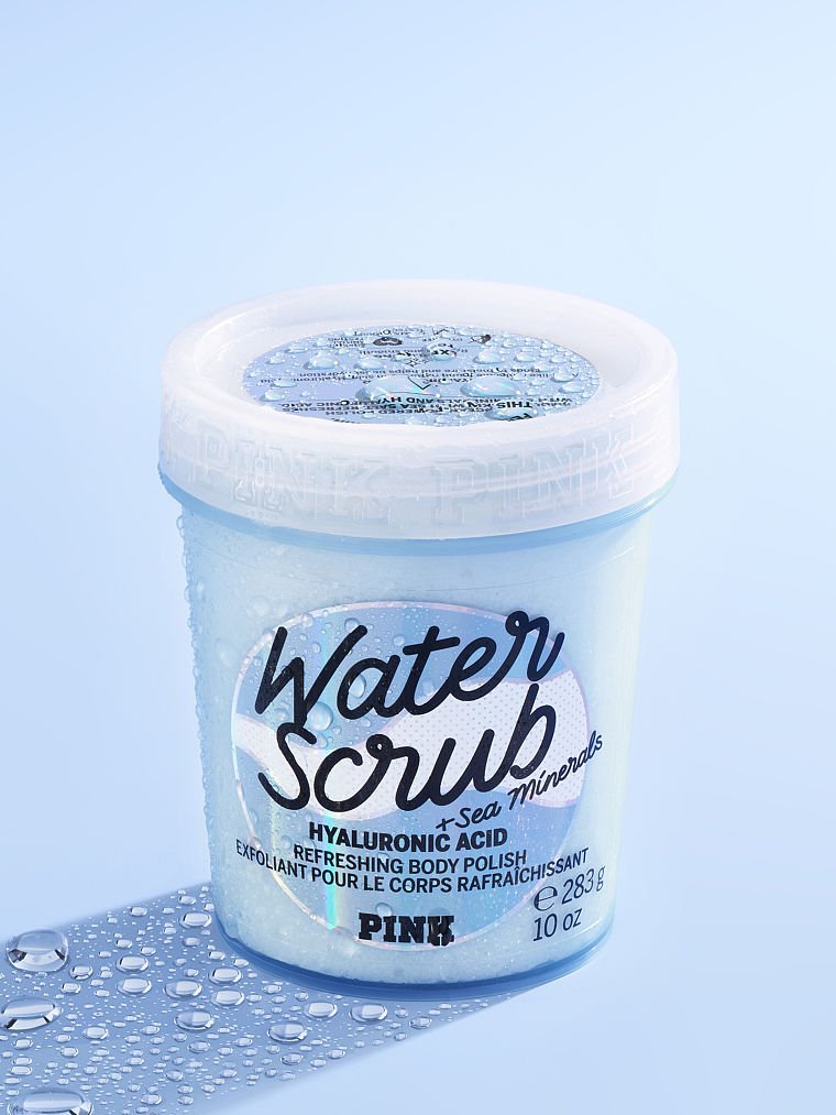 Water Scrub Refreshing Body Scrub with Sea Salt and Hyaluronic Acid image number null