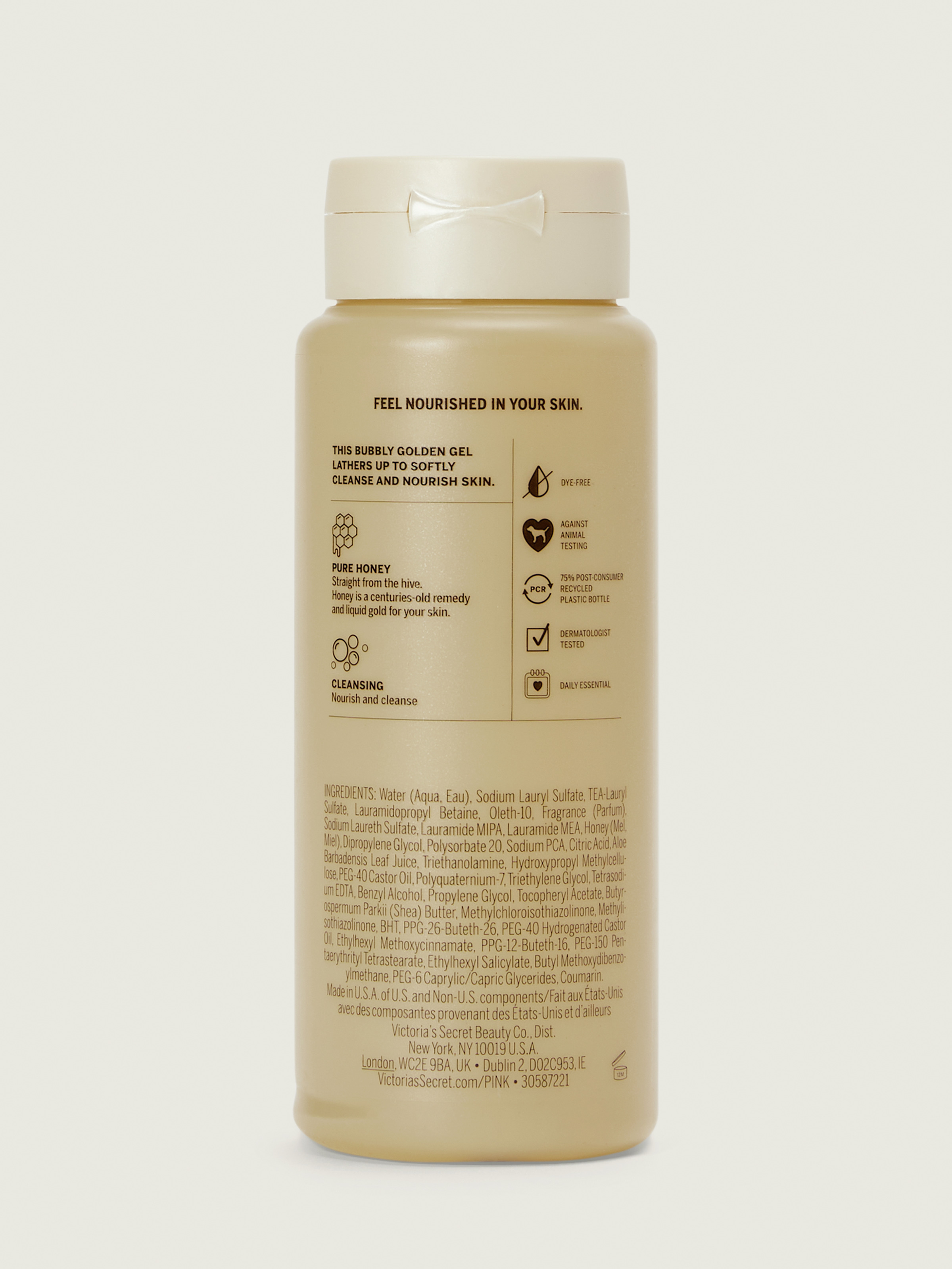 Honey Wash Nourishing Gel Body Wash with Pure Honey image number null