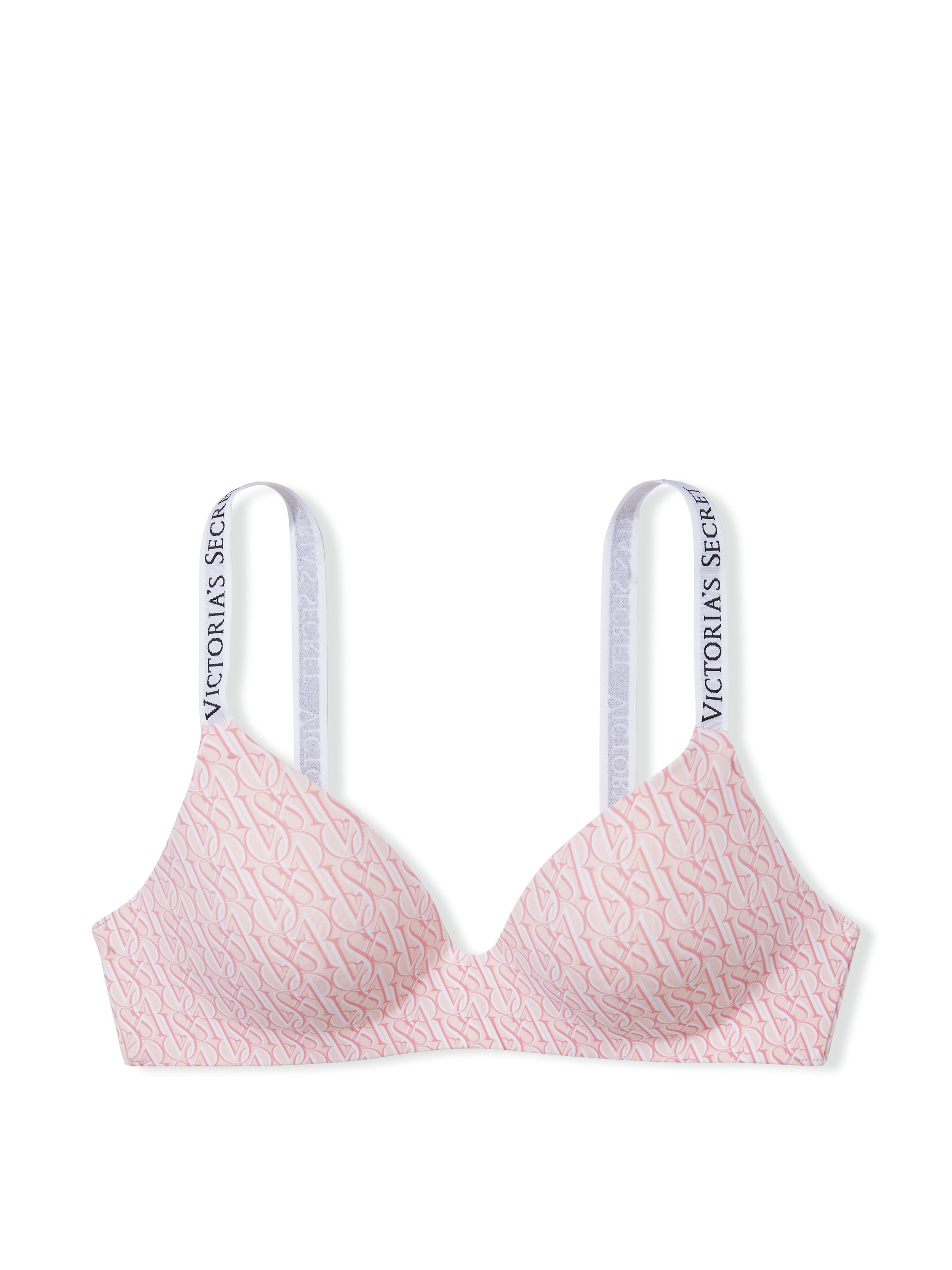 Victoria's Secret Pink T Shirt Lightly Lined Wireless Bra Size