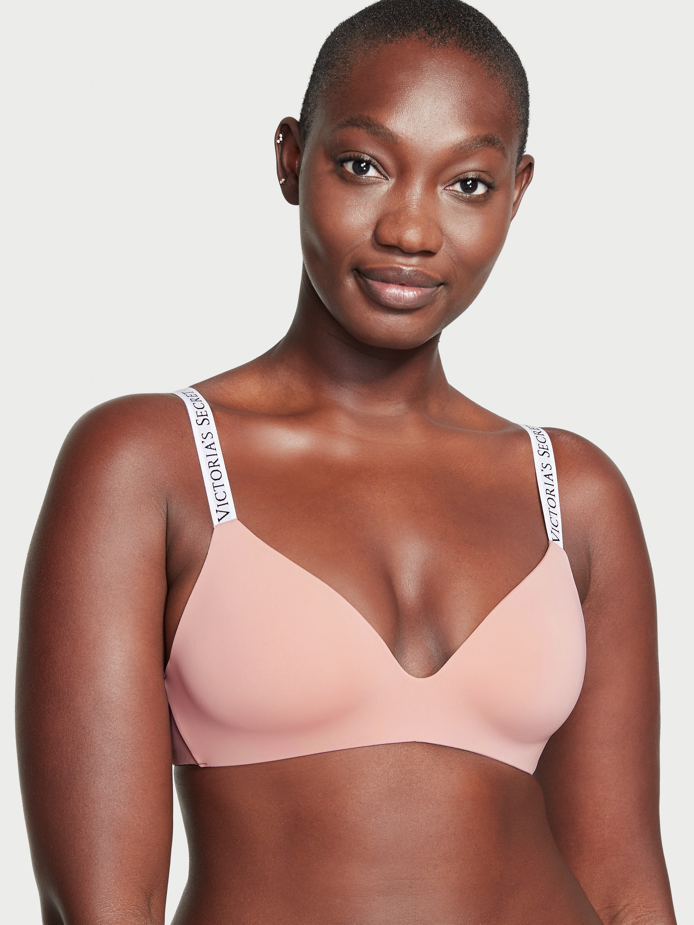 Victoria's Secret Lightly Lined Cotton Wireless Bra, Shop the New  Victoria's Secret Tour Collection Directly From