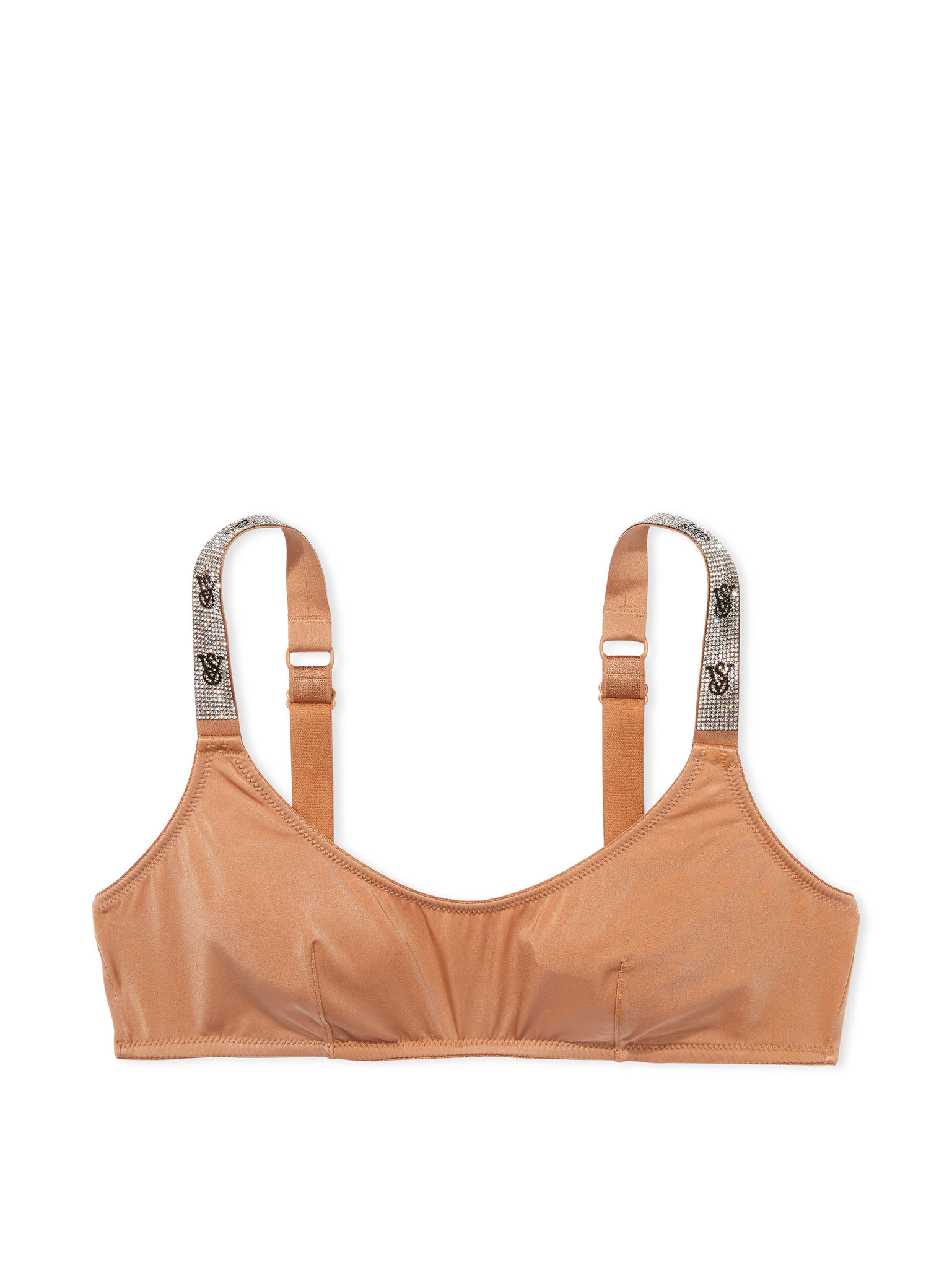 Shine Strap Scoop Bralette image number null