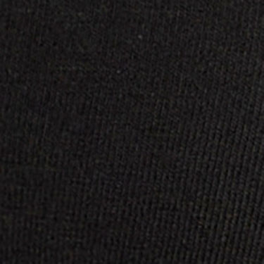 Cotton Wireless Scoop Bralette, Black, swatch