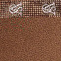 Shine Strap Scoop Bralette, Brown, swatch