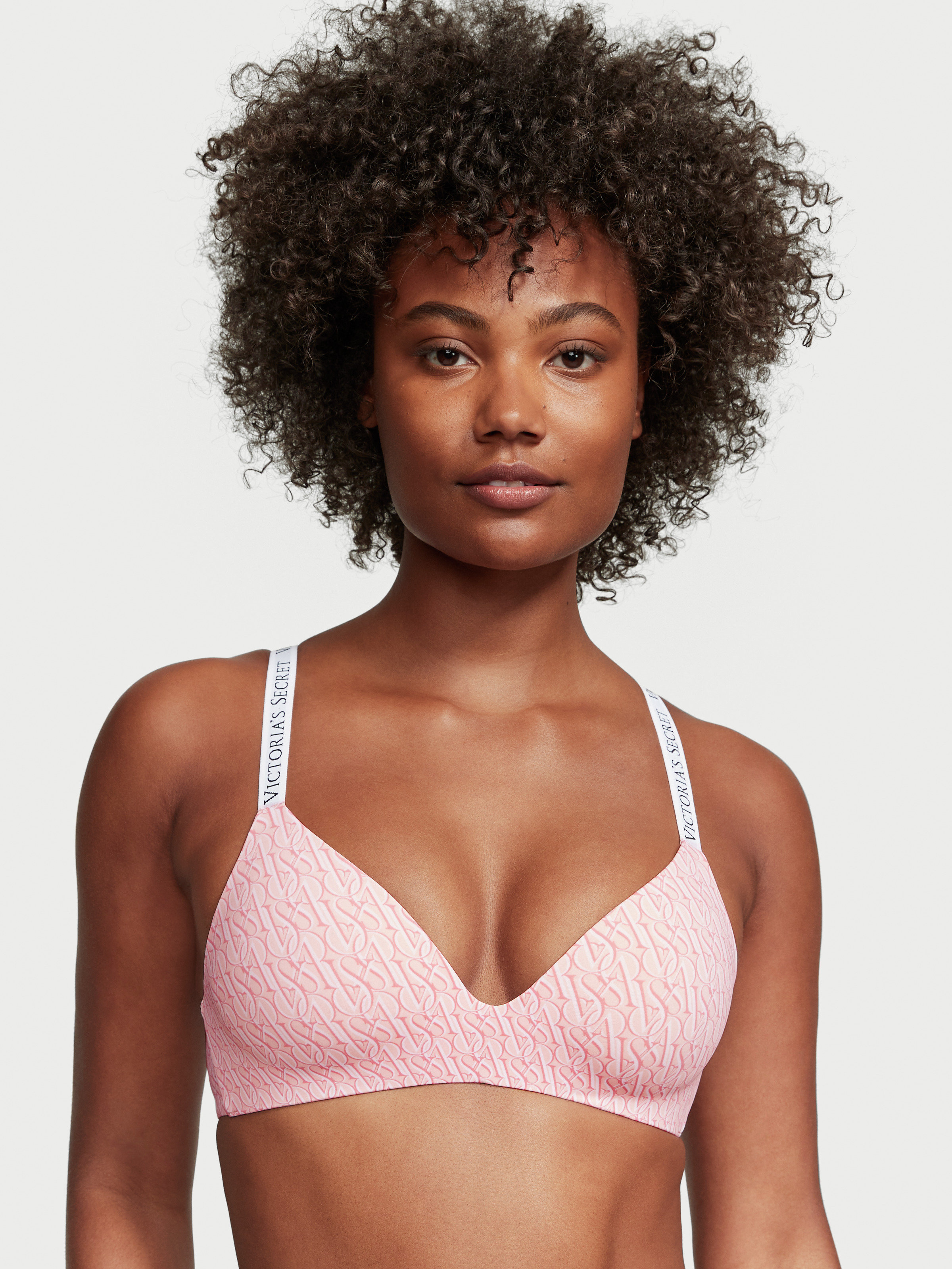 Victoria's Secret Cotton Perfect Coverage T Shirt Bra, Lightly