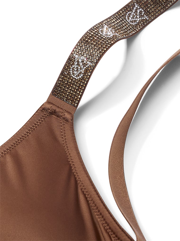 Shine Strap Scoop Bralette image number null