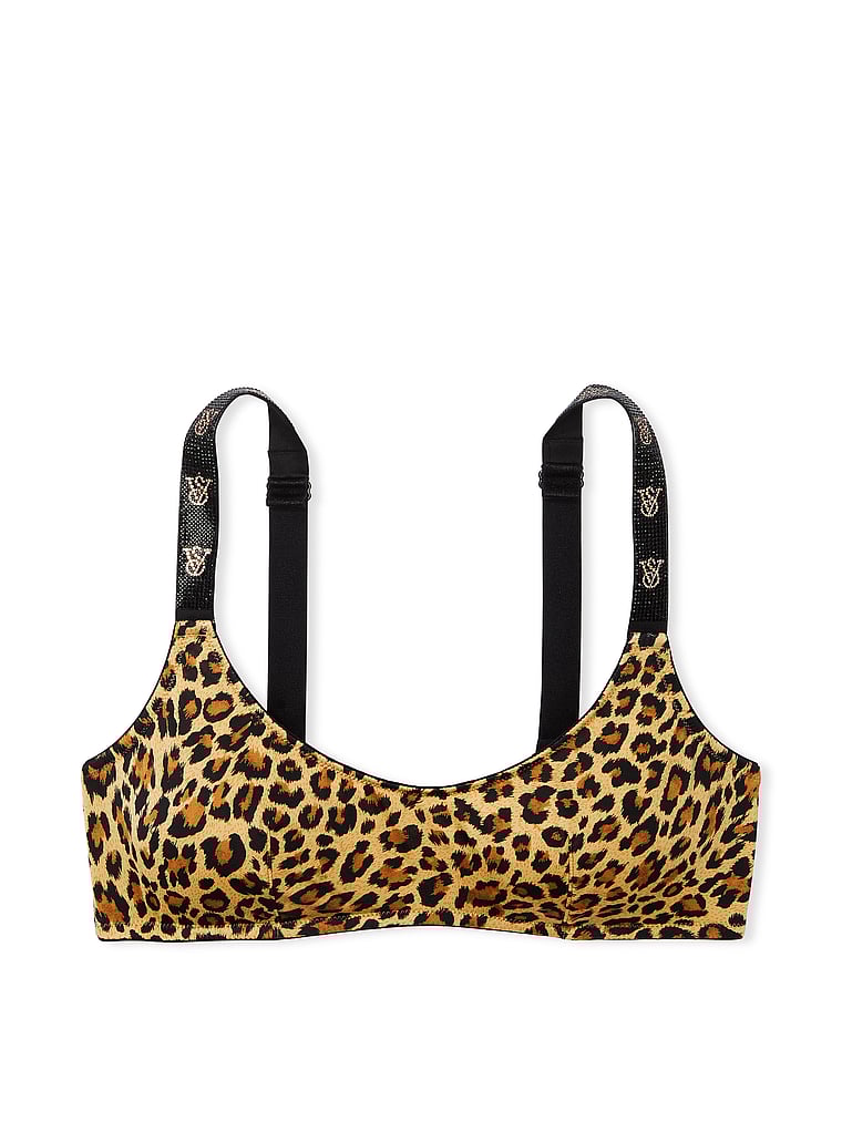 Shine Strap Scoop Bralette image number null