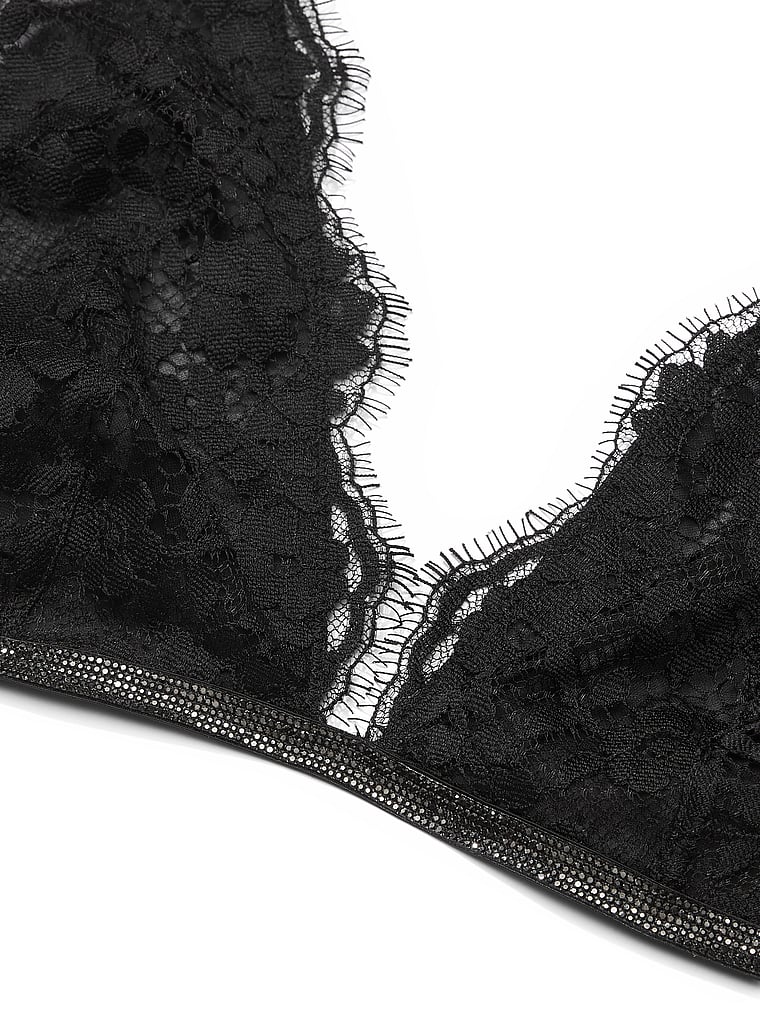 Twinkle Lace Triangle Bra image number null