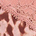 Lace-Trim Brazilian Panty, Print, swatch