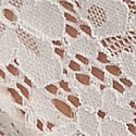 Lace Bikini Panty, Coconut White, swatch