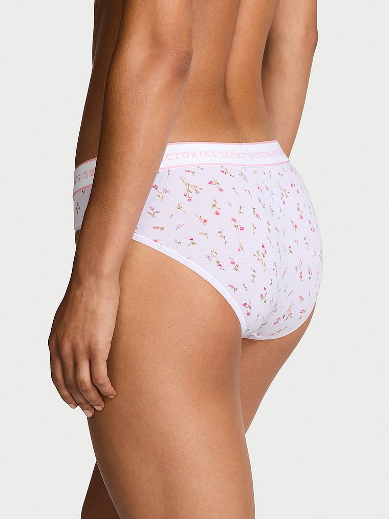 Logo Cotton Hiphugger Panty image number null