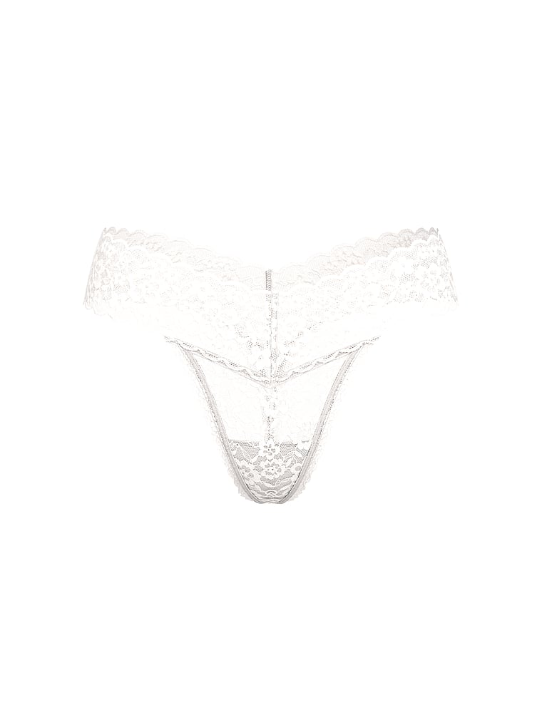 Lace Thong Panty image number null