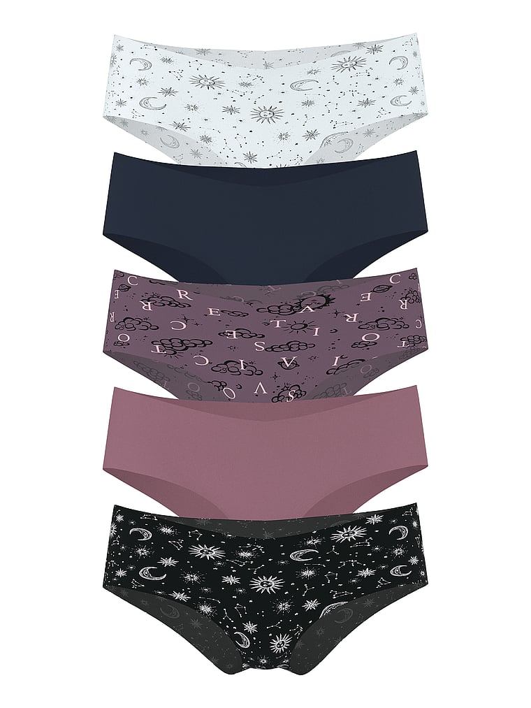 5-Pack No-Show Cheeky Panties image number null