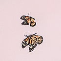 No-Show Thong Panty, Delicate Violet Butterflies, swatch