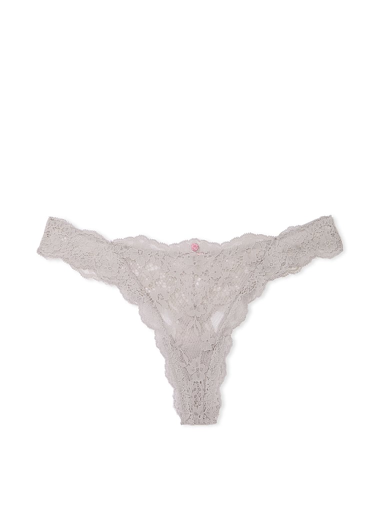Lace Thong Panty image number null