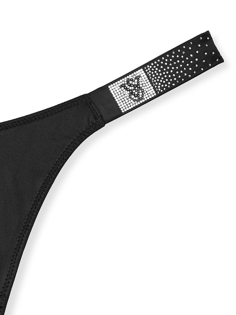 Scattered Shine Strap Thong Panty image number null