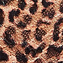 Blossom Lace Cheeky Panty, Natural Leopard, swatch