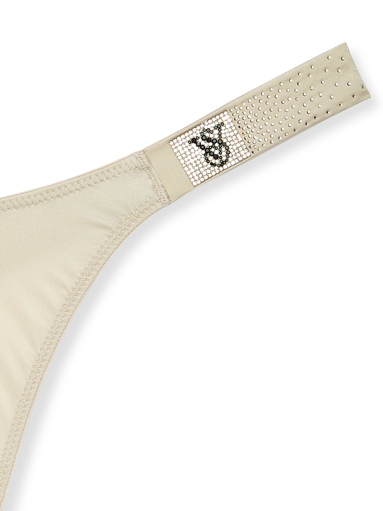Scattered Shine Strap Thong Panty image number null