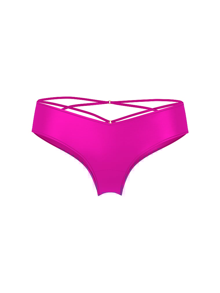 Strappy-Back High-Leg Cheeky Panty image number null