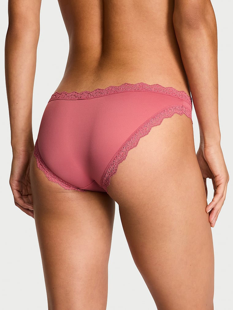 Lace-Trim Bikini Panty image number null
