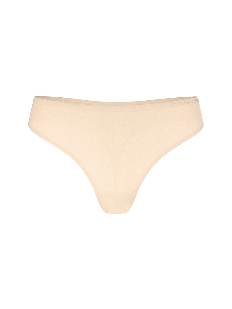 Body by Victoria Flex Mid-Rise Thong Panty image number null