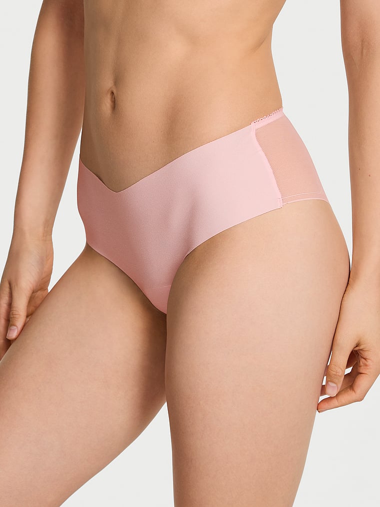 No-Show Sheer Logo Cheeky Panty image number null