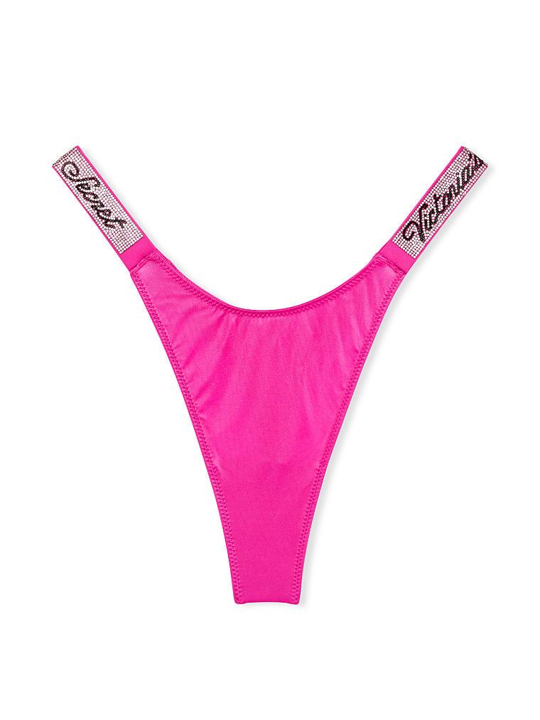 Smooth Shine Strap Thong Panty | Victoria's Secret Singapore