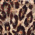 Blossom Lace Thong Panty, Natural Leopard, swatch