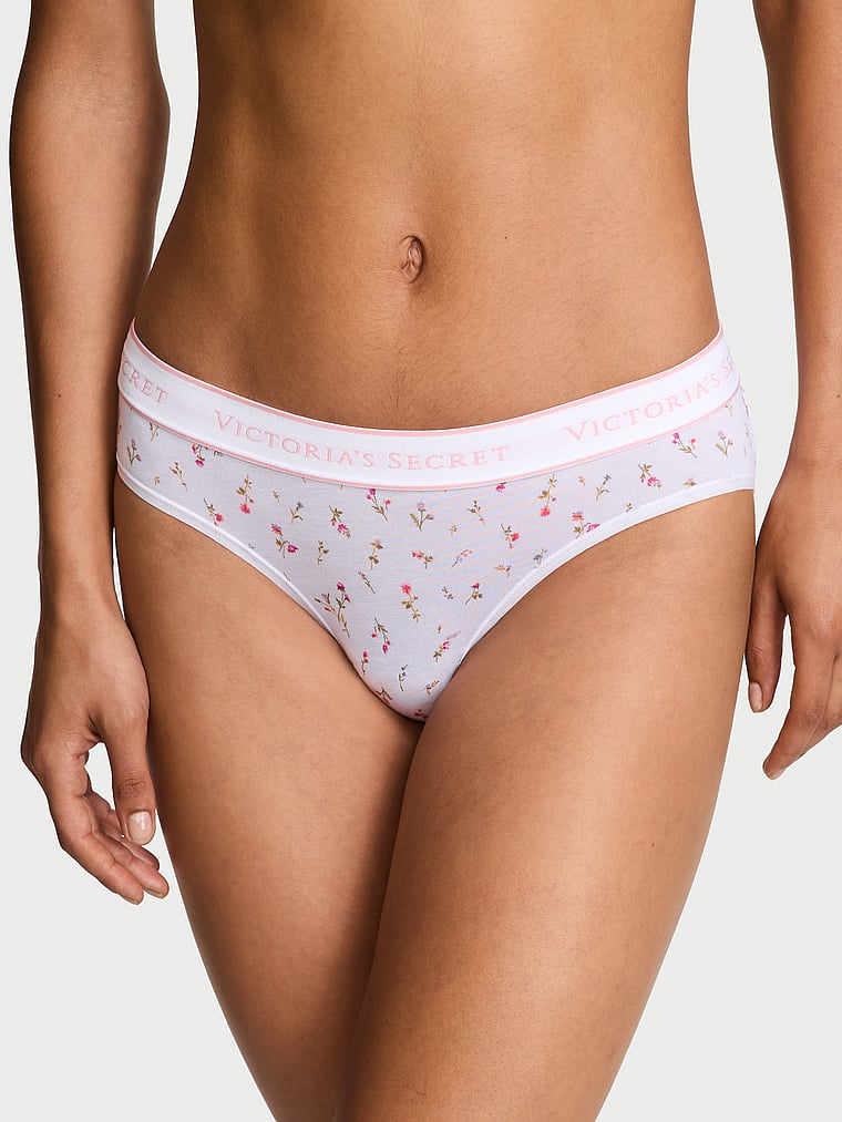 Logo Cotton Hiphugger Panty image number null