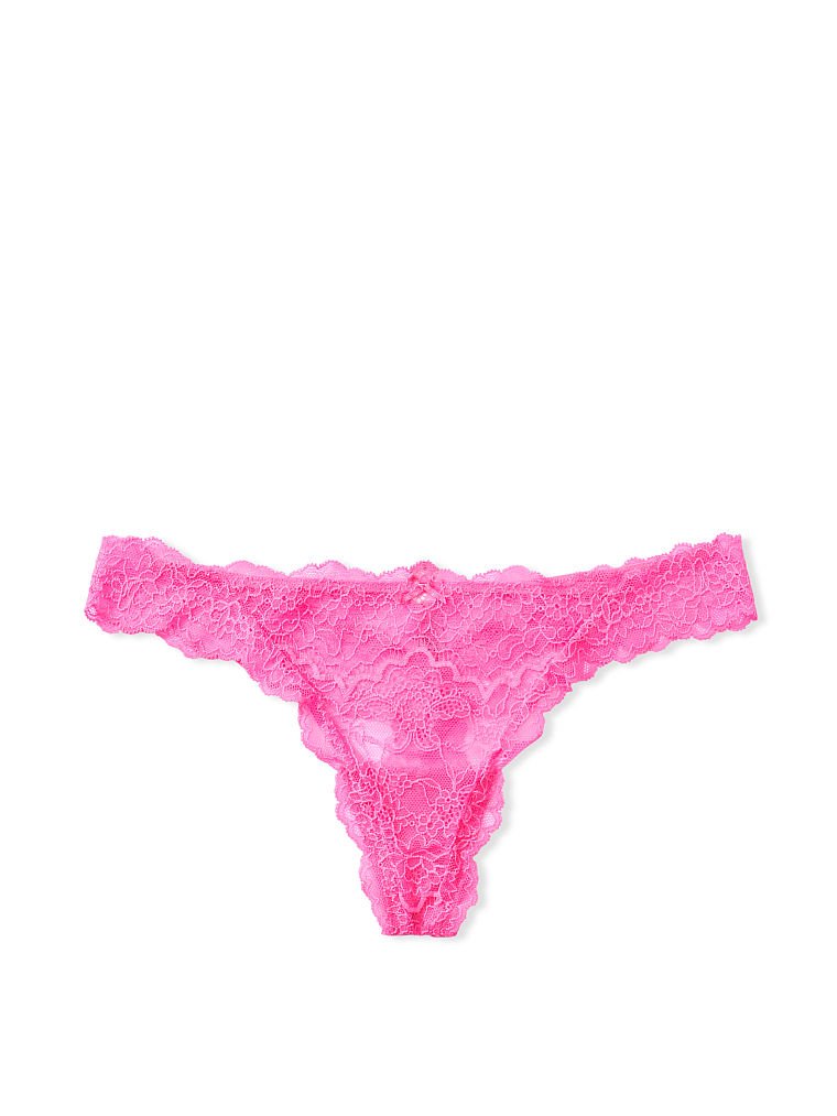 Victoria's Secret PINK Logo Thong Panty