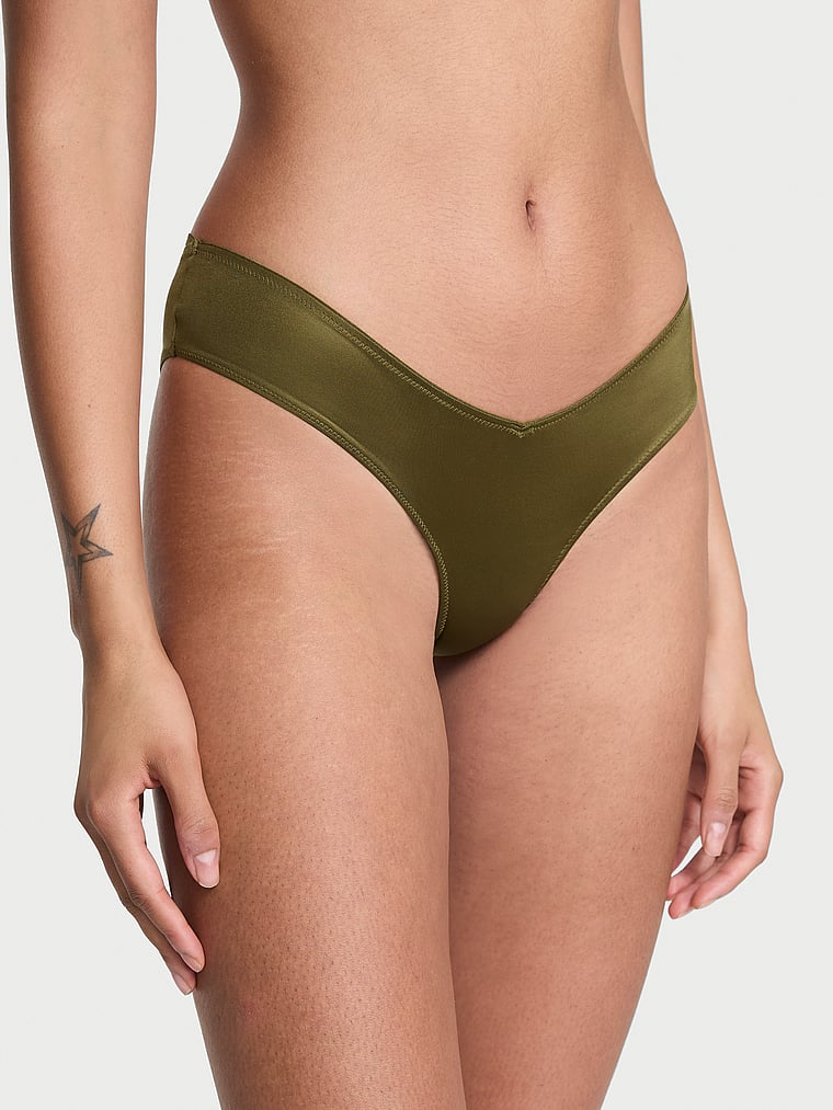 Strappy-Back High-Leg Cheeky Panty image number null