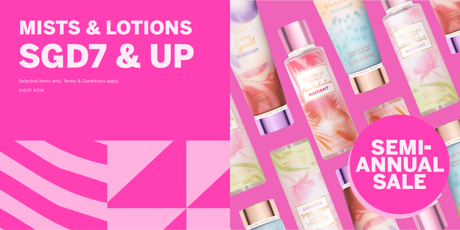 All Body and Mist PLP banner