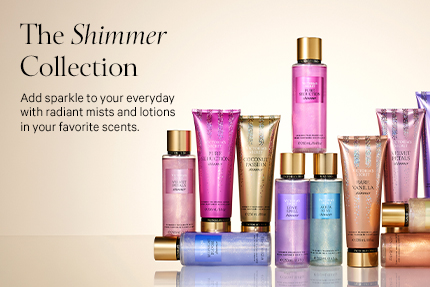 New: The Shimmer Collection PLP banner